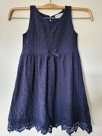 Leuk kanten jurkje donkerblauw H&M maat 110 / 116, Kinderen en Baby's, Kinderkleding | Maat 110, Meisje, Ophalen of Verzenden