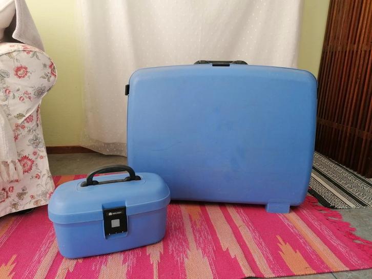 Samsonite set, Sieraden, Tassen en Uiterlijk, Koffers, Gebruikt, Hard kunststof, 70 cm of meer, Ophalen
