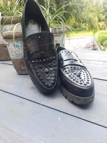 Zwarte loafers ASH, maat 40, leder beschikbaar voor biedingen