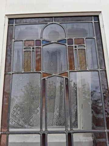 Originele jaren 20/30 glas-in-lood deuren – prachtige staat  beschikbaar voor biedingen