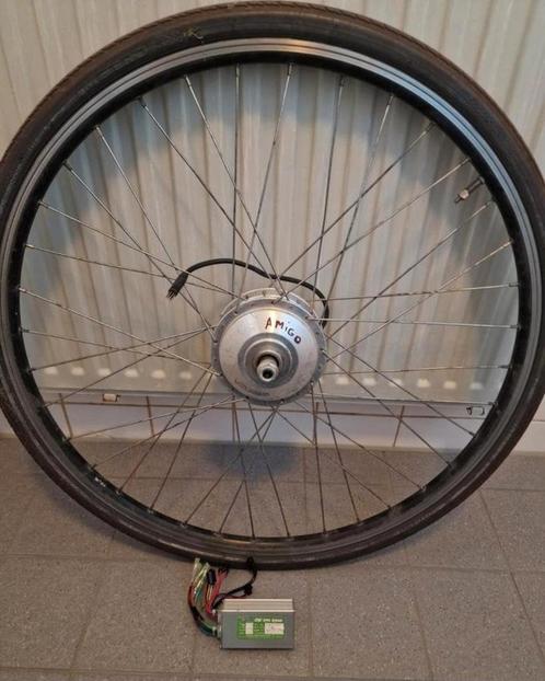 Motor voorwiel plus controller amigo electrische fiets, Fietsen en Brommers, Fietsonderdelen, Zo goed als nieuw, Algemeen, Wiel