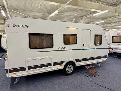 Dethleffs C'Joy 460 LE Vakantievoordeel euro;2.000,-, Caravans en Kamperen, Caravans, Bedrijf, tot en met 3, 750 - 1000 kg, Standaardzit