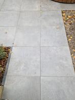 Keramische tuintegels betonnen onderlaag + voegmortel, Tuin en Terras, Tegels en Klinkers, Ophalen, Keramiek, 5 tot 10 m², Terrastegels