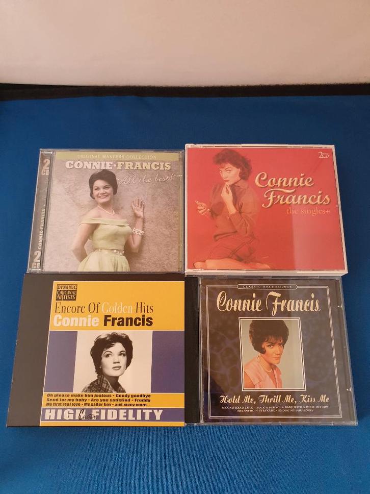 Diverse cd's Connie Francis - 8 stuks, Cd's en Dvd's, Cd's | Pop, Zo goed als nieuw, Verzenden
