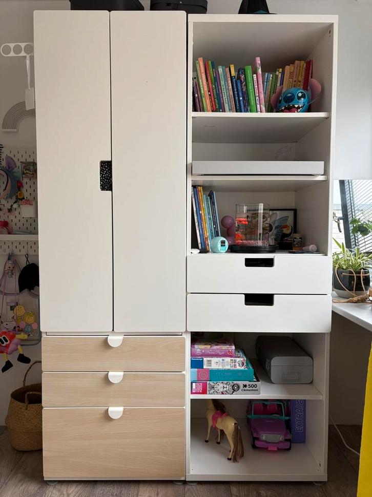 Ikea kledingkast – perfect voor de kinderkamer!, Huis en Inrichting, Kasten | Kledingkasten, Gebruikt, 200 cm of meer, 50 tot 100 cm