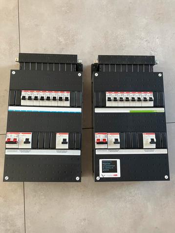 Abb 1 fase meterkast met 8 groepen, complete groepenkast beschikbaar voor biedingen