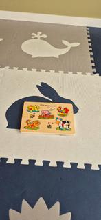 Houten Puzzels - Dieren & Figuren, 2 tot 4 jaar, Gebruikt, Ophalen of Verzenden, Van hout