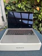 Macbook Air Space Grey M1 8GB 256GB, Computers en Software, Apple Macbooks, Gebruikt, 256 GB, Qwerty, 8 GB