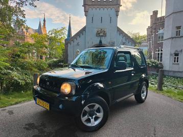 Suzuki Jimny 1.3 4X4 / zwart / trekhaak / apk 7-2026 / nap ! beschikbaar voor biedingen