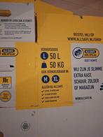Verhuisdozen Allsafe maat L 17 stuks, Ophalen, Doos, 40 tot 60 cm, Opvouwbaar