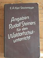 Rudolf Steiner Waldorfschul-unterricht, Gelezen, Niet van toepassing, Ophalen of Verzenden, Alpha