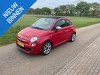 Fiat 500 C 1.2 Cabrio Sport 2014 Airco 73769 km !, Euro 5, Stof, Gebruikt, 4 cilinders