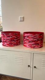 2 leuke unieke lampenkappen!, Huis en Inrichting, Lampen | Lampenkappen, Ophalen, Zo goed als nieuw, Rond, Minder dan 25 cm