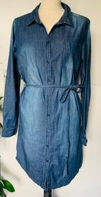 Spijkerjurk lange mouw maat M, Maat 38/40 (M), Blauw, Ophalen of Verzenden, Zo goed als nieuw