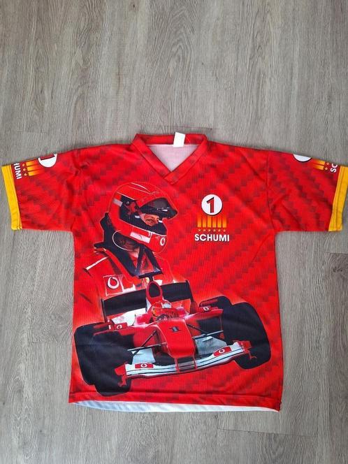 Michael Schumacher T-shirt - Maat M - Vintage, Verzamelen, Automerken, Motoren en Formule 1, Zo goed als nieuw, Formule 1, Ophalen