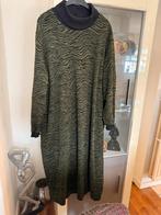 Yesta Winterjurk Maat 52 - Groen/Zwart, Kleding | Dames, Grote Maten, Ophalen of Verzenden, Zo goed als nieuw, Groen, Jurk