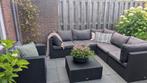 Mooie Bois le Duc loungeset, Tuin en Terras, Tuinsets en Loungesets, Ophalen, 5 zitplaatsen, Gebruikt, Rotan
