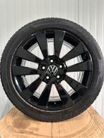 17” VOLKSWAGEN GOLF Zomerset ORIGINEEL Zwart 5x112 velgen, Ophalen, Velg(en), 17 inch, Zomerbanden