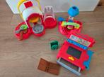 Heel veel playdoh, pizzaoven, koekjesmaker en winkeltje, Ophalen of Verzenden, Gebruikt