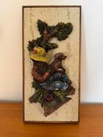 Vintage muurdecoratie, Ophalen of Verzenden, Zo goed als nieuw, Minder dan 50 cm, Schilderij