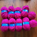 Nieuw 10 Bollen Breien Acryl Garen Wol Olga Zeeman Roze Rood, Ophalen of Verzenden, Nieuw, Breien of Haken, Wol of Garen