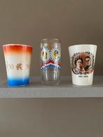 Vintage Koningshuis Bekers /Glazen - Set van 3, Verzamelen, Koninklijk Huis en Royalty, Ophalen of Verzenden, Gebruikt, Nederland
