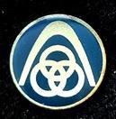 Thijssen Krupp pin- rond epoxy, Verzenden, Nieuw, Merk, Speldje of Pin