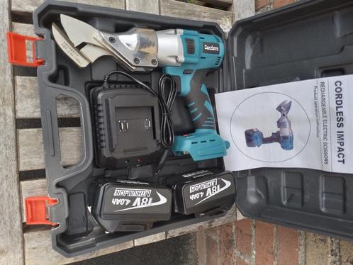 Plaatschaar accuknipper 4Ah plaatknipper accuschaar, Doe-het-zelf en Verbouw, Gereedschap | Handgereedschap, Nieuw, Ophalen of Verzenden