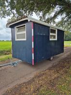 Houten Schaftwagen Pipowagen Schaftkeet Bouwkeet Tiny House, Doe-het-zelf en Verbouw, Bouwketen en Schaftketen, Ophalen of Verzenden