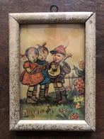 Vintage Kinderen Hummel Prent met Lijst, Huis en Inrichting, Ophalen of Verzenden, Gebruikt