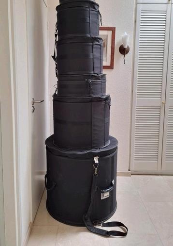 Gewa / Ludwig SPS drum bags set drumhoezen cases tassen  beschikbaar voor biedingen