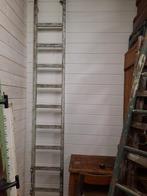 Oude hoge ladder trap trappetje plukladder houten brocante, Antiek en Kunst, Curiosa en Brocante, Ophalen