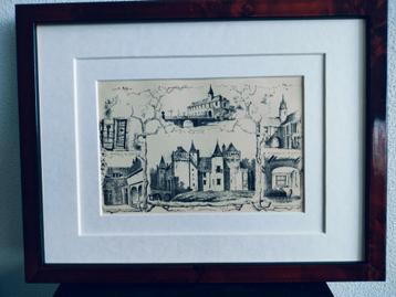 Craandijk Litho Heemskerk Assemburg 1880 (111) beschikbaar voor biedingen