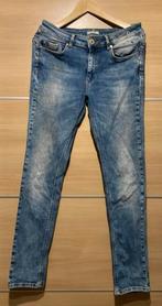 Coolcat skinny 32 Xl jeans spijkerbroek blauw knoop 4 zakken, Kleding | Dames, Blauw, Ophalen of Verzenden, Coolcat, W30 - W32 (confectie 38/40)