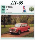 Ay69 autokaart morris 1100 ( 1962- 1967 ), Ophalen of Verzenden, Zo goed als nieuw, Auto's