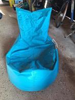 Turquoise zitzak Sit & Joy, Huis en Inrichting, Zitzakken, Ophalen, Gebruikt, Blauw, Zitzak