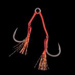 Mustad Game Alpha Light Double Jigging Assist hooks Nieuw., Ophalen of Verzenden, Nieuw, Haak
