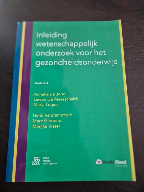 Inleiding wetenschappelijk onderzoek voor het gezondheidsond, Boeken, Wetenschap, Nieuw, Ophalen of Verzenden