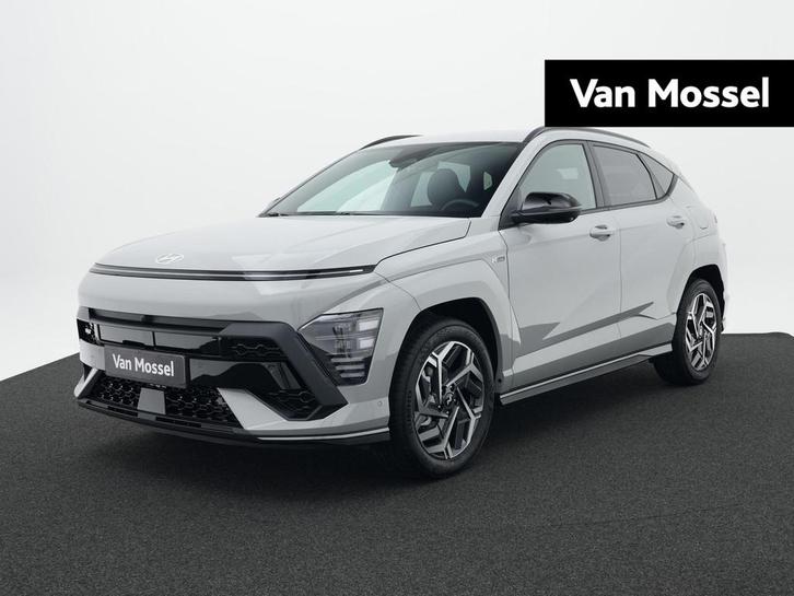 Hyundai Kona 1.6 GDI HEV N Line | Nieuw uit voorraad leverba, Auto's, Hyundai, Bedrijf, Te koop, Kona, 360° camera, ABS, Achteruitrijcamera