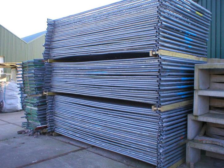 bouwhekken, Tuin en Terras, Tuinhekken en Hekwerk, Gebruikt, IJzer, Ophalen