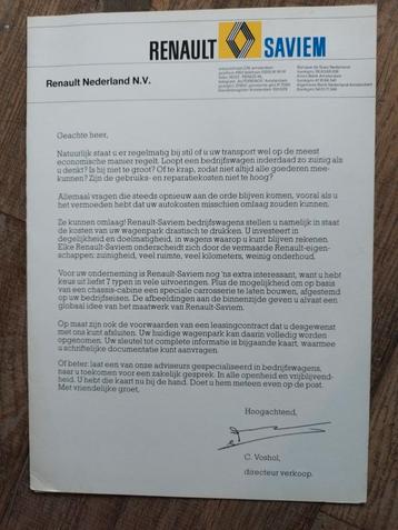 Renault Saviem Folder 1970 beschikbaar voor biedingen