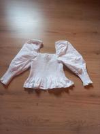 Dames Tops, Wit, Ophalen of Verzenden, Zo goed als nieuw, Lange mouw