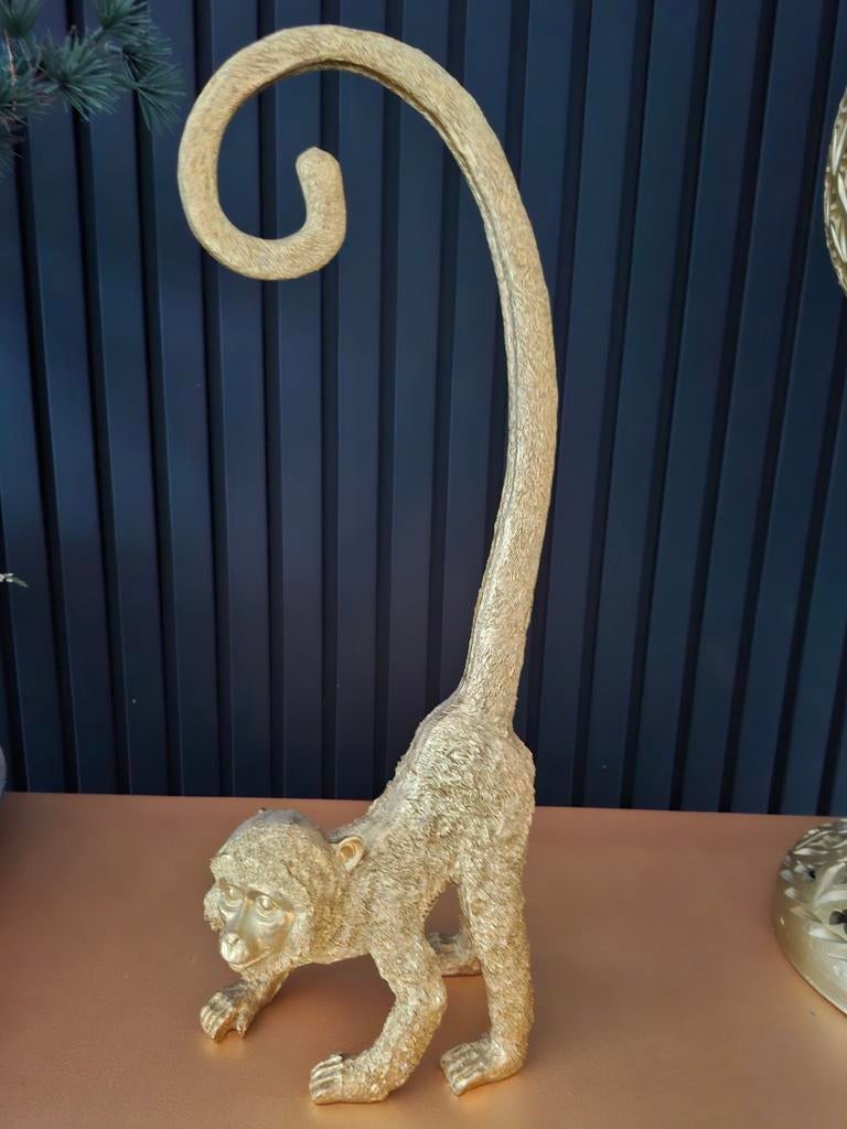 KLEINE GOUDKLEURIGE AAP NIEUW, Ophalen of Verzenden, Nieuw