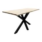 GOEDKOPE BARTAFELPOOT | Industriële stalen bartafelpoot, Ophalen, Tafelpoot, 50 tot 100 cm, INDUSTRIEEL