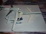 3 Vliegtuigjes, deels metaal, ABN AMRO reclame, Hobby en Vrije tijd, Overige merken, Gebruikt, 1:50 of kleiner, Overige typen
