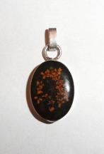 Hanger Epoxy Bloemetjes Zilver, Overige kleuren, Verzenden, Zo goed als nieuw, Bloem of Plant