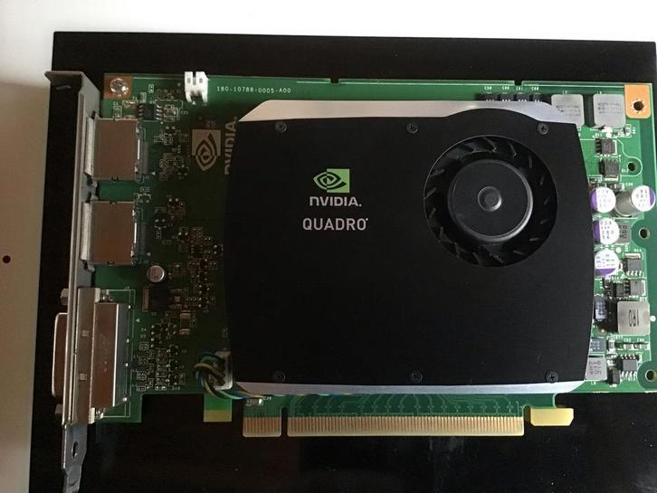 Nvidia Quadro FX 580 Grafische Kaart, Computers en Software, Videokaarten, Gebruikt, Nvidia, GDDR3, DVI, Ophalen of Verzenden