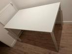 Witte tafel (white table) - 125x75x74 cm, Huis en Inrichting, Tafels | Eettafels, Ophalen, 100 tot 150 cm, 50 tot 100 cm, Zo goed als nieuw