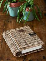 Riviera Maison Rattan Book Safe Opbergbox ZGAN, Verzenden, Zo goed als nieuw