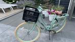 Oma fiets met kratje, Fietsen en Brommers, Fietsen | Dames | Omafietsen, Gebruikt, Handrem, Spirit, 56 cm of meer